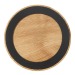 Enceinte en bois 3W avec chargeur sans fil, musique Werbung