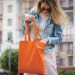 Umhängetasche aus Ökotex-Baumwolle, Tote Bag Werbung