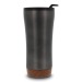 Doppelwandiger Becher mit Korkboden 480ml, Isolierender Reisebecher Werbung