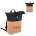 Sac à dos à roulettes en liège et R-PET 18L Geschäftsgeschenk