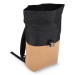 Sac à dos à roulettes en liège et R-PET 18L, sac à dos roll-top Werbung