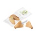 Biscuit de fortune avec la carte d'en-tête, biscuit Werbung