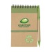 Notizblock Recycled-M, Spiralheft Werbung