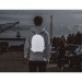 Reflektierender Rucksack, Rucksack mit reflektierenden Streifen Werbung