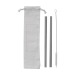 ECO Bamboe Straw Set pailles en bambou, paille Werbung