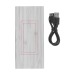 Powerbank 8000 mAh mit Bambusgehäuse Geschäftsgeschenk