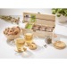 Bamboo Coaster Untersetzer-Set Geschäftsgeschenk