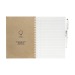 MOYU Carnet de note A5 kraft 18 pages effaçables Geschäftsgeschenk