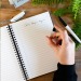 MOYU Carnet de note A5 18 pages effaçables, Carnet effaçable Werbung