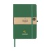 Recycled GRS PU Notebook A5, cahier Werbung