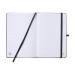 Recycled GRS PU Notebook A5, cahier Werbung