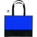 Einkaufstasche zweifarbig 38x29cm Non-Woven, Messetasche Werbung