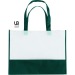 Einkaufstasche zweifarbig 38x29cm Non-Woven Geschäftsgeschenk