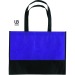 Einkaufstasche zweifarbig 38x29cm Non-Woven, Messetasche Werbung
