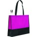 Einkaufstasche zweifarbig 38x29cm Non-Woven, Messetasche Werbung