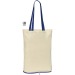Sac pliable en coton bicolore, Tote bag Werbung
