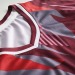 Fußball-Werbetrikot - 100% personalisiert- V-Ausschnitt Geschäftsgeschenk