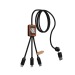 langes Öko-Kabel 5-in-1 (Stock) Geschäftsgeschenk