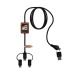 Langes 5-in-1-Kabel aus Bambus, CarPlay-kompatibel Import Geschäftsgeschenk