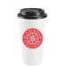 Doppelwandige Kunststoff-To-Go-Tasse 455ml/16oz Geschäftsgeschenk