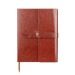Elegantes Leder-Notizbuch Geschäftsgeschenk