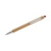 Bamboo-Stift, Kugelschreiber aus Holz oder Bambus Werbung