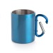 Becher mit Karabiner, Wiederverwendbarer Becher Werbung