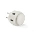 Chargeur mural double-USB avec veilleuse Geschäftsgeschenk