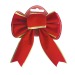 Nœud velours rouge et or taille S, décoration et objet de Noël Werbung