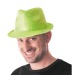 Borsalino sequin néon orange, chapeau Borsalino Werbung