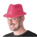 Borsalino sequin néon orange, chapeau Borsalino Werbung