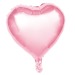 MYLARBALLON HERZ ROSA GOLD, Luftballon oder Latexballon Werbung