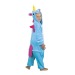 KOSTÜM KIGURUMI BLAUES EINHORN KIND T 7/9 JAHRE Geschäftsgeschenk