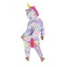 KIGURUMI EINHORN KOSTÜM MIT STERNEN KIND T 7/9 JAHRE,  Werbung