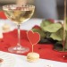 COCKTAILPICKER MIT ROTEN UND GOLDENEN HERZEN X 10 Geschäftsgeschenk