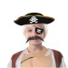 Chapeau pirate enfant feutre noir, chapeaux de fêtes Werbung