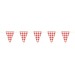 WIMPELGIRLANDE GUINGUETTE 3M, Papierwimpelgirlande Werbung