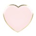 ASSIETTES COEUR ROUGE ET OR 19CM X 8 Geschäftsgeschenk