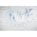 GUIRLANDE FANIONS FESTONNES BLEU PASTEL ET OR 3M, guirlande de fanions en papier Werbung