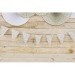 SHABBY-WIMPELGIRLANDE 3M Geschäftsgeschenk