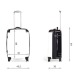 Hartschalen-Trolley-Koffer, Hartschalenkoffer Werbung