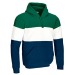 Dreifarbiges Sweatshirt, Kapuzen-Sweatshirt Werbung