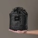 Bourse en raphia, trousse de toilette Werbung