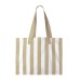 Sac coton recyclé 45x19x36cm, Sac shopping durable Werbung