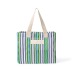 Sac de plage rayé 38x20x31cm Geschäftsgeschenk