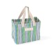 Sac de plage rayé 38x20x31cm Geschäftsgeschenk