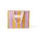 Sac de plage rayé 38x20x31cm Geschäftsgeschenk