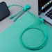 Umweltfreundliches 1-m-Kabel mit doppeltem Eingang, Ladekabel Werbung
