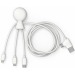 Mr Bio Long - Câble d'1M avec une double entrée type C/USB Geschäftsgeschenk