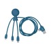 Mr Bio Long - Câble d'1M avec une double entrée type C/USB, câble de chargement Werbung